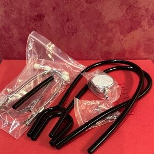 MABIS healthcare New teaching/training Black Stethoscope Set not used dual head.